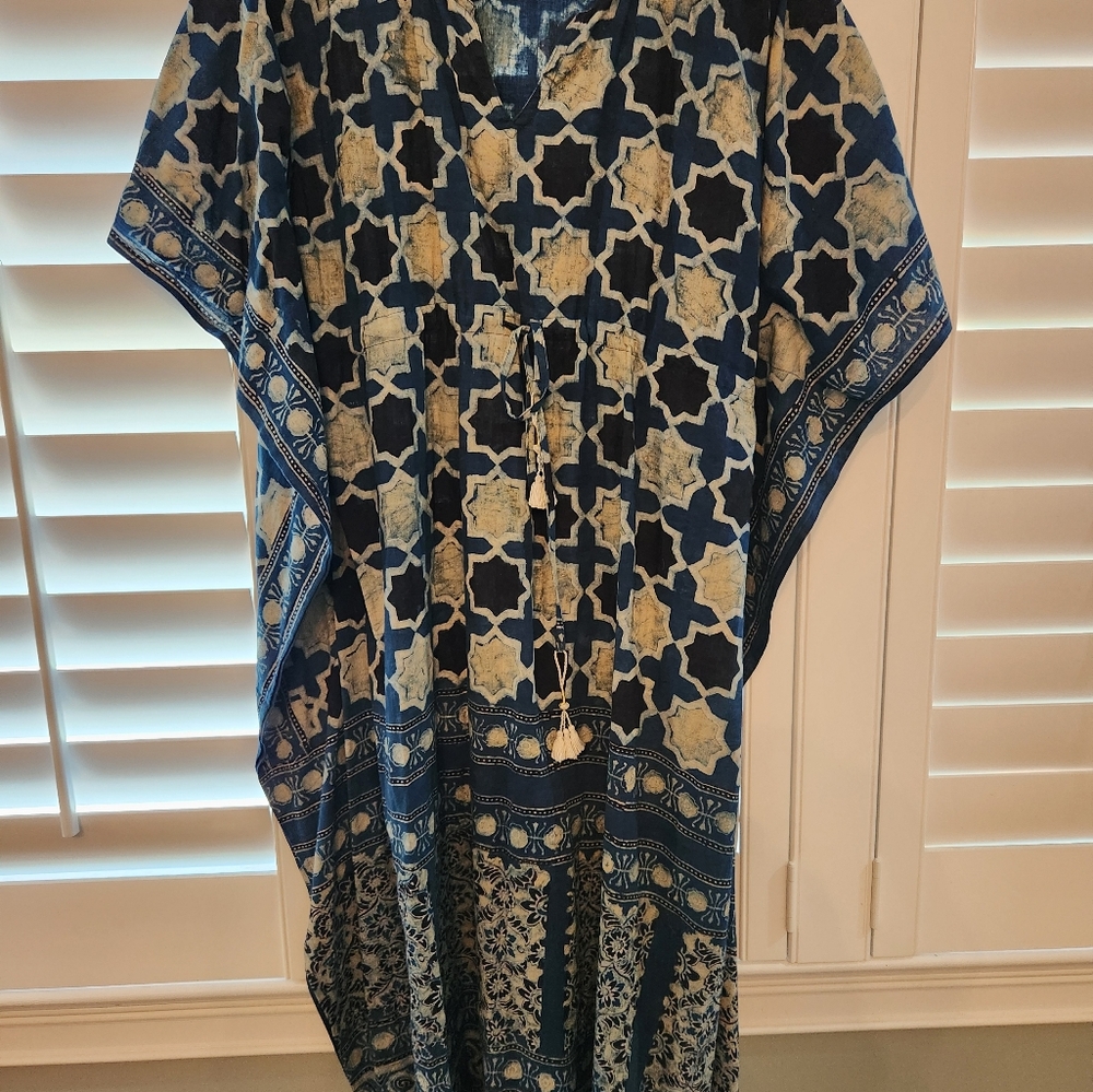 The Fox and the Mermaid kaftan, one size